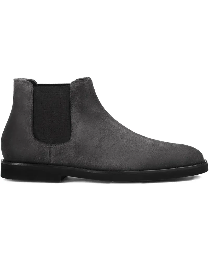 Doucal´s Chelsea-Boots aus Wildleder - Grau Grau