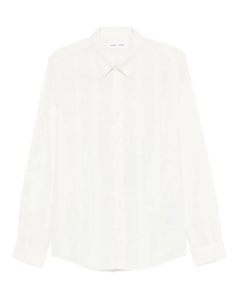 Samsøe & Samsøe Saryan X striped shirt - Nude Nude