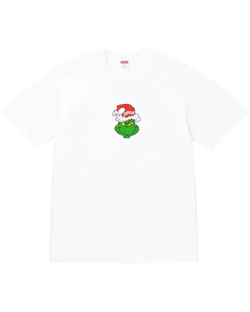 Supreme Being Grinch T-Shirt - Weiß Weiß