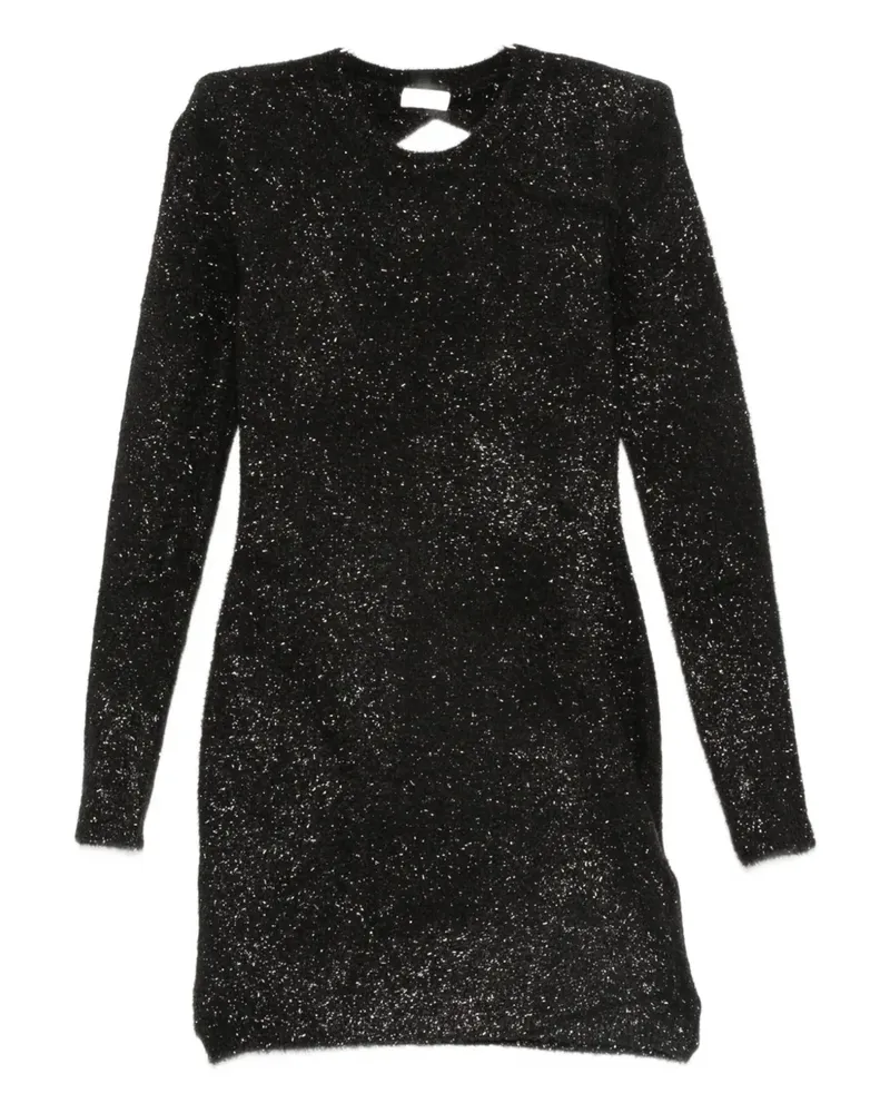 Liu Jo long-sleeve cut-out mini dress - Schwarz Schwarz