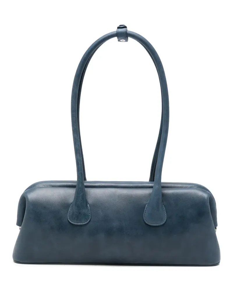 OSOI Boat Tote Bag mit gealtertem Effekt - Blau Blau