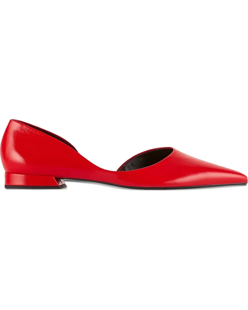 Högl Vivien Ballerinas mit spitzer Kappe - Rot Rot