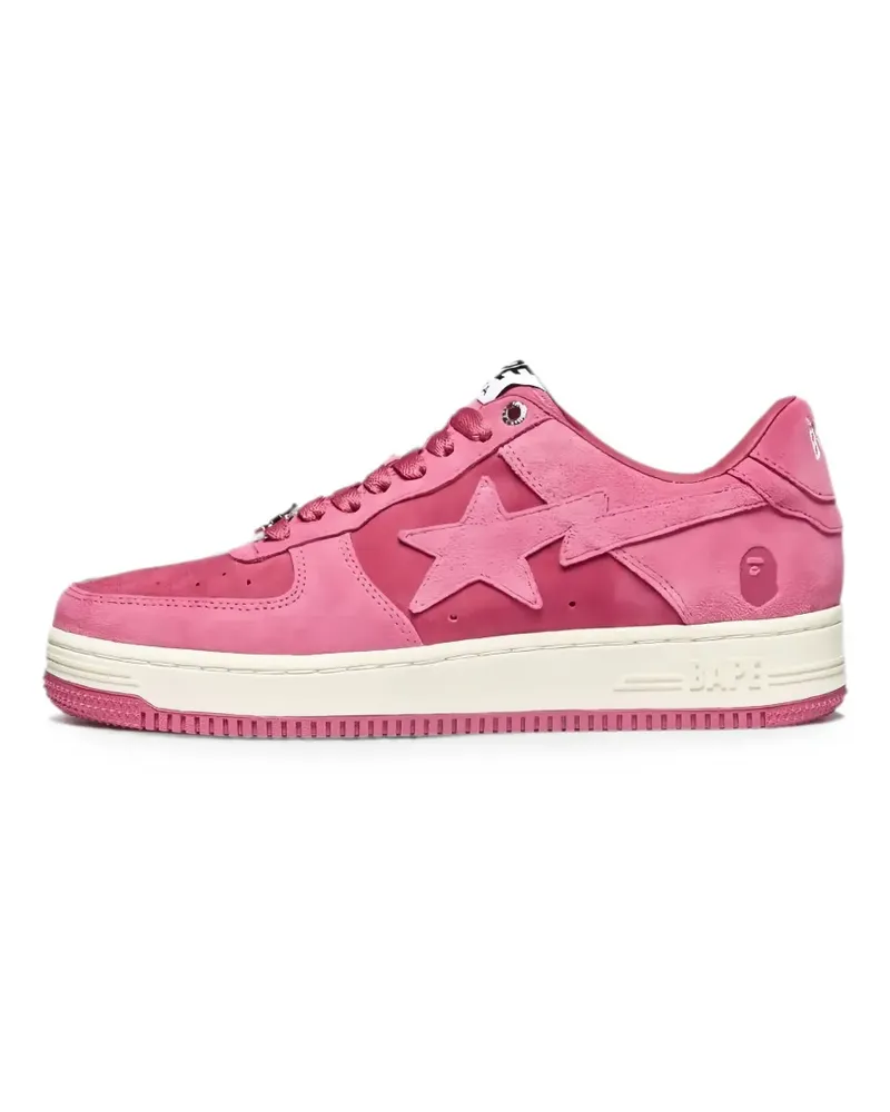 BAPE Bape Sta suede sneakers - Rosa Rosa