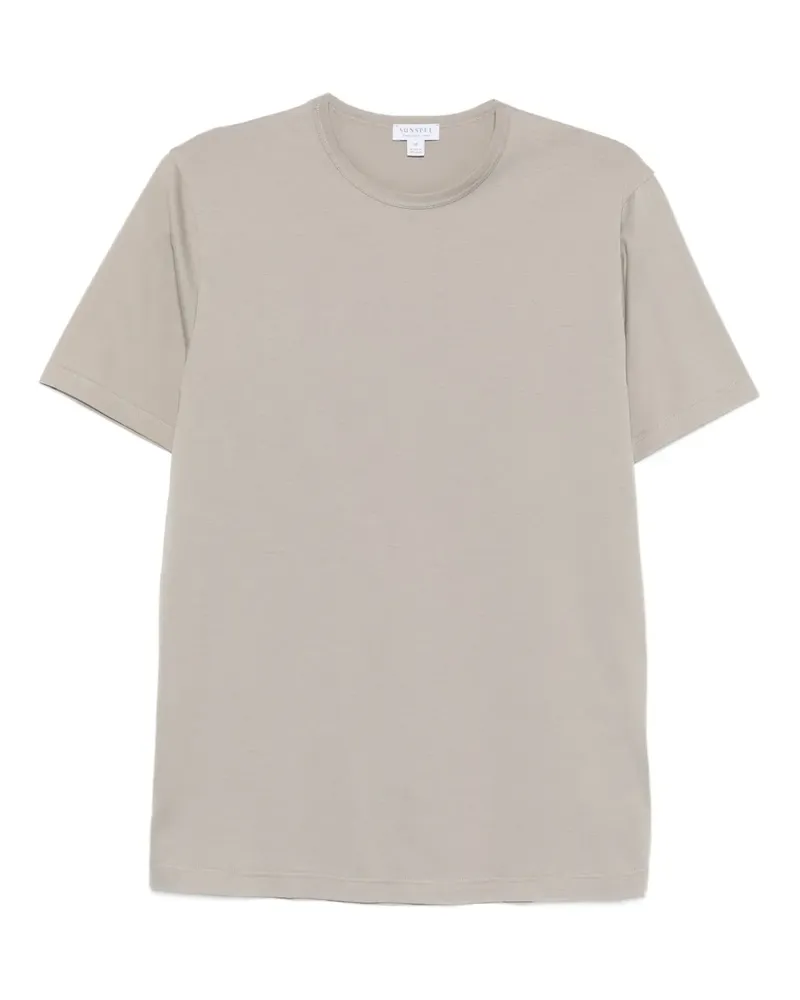 Sunspel Klassisches T-Shirt - Grau Grau