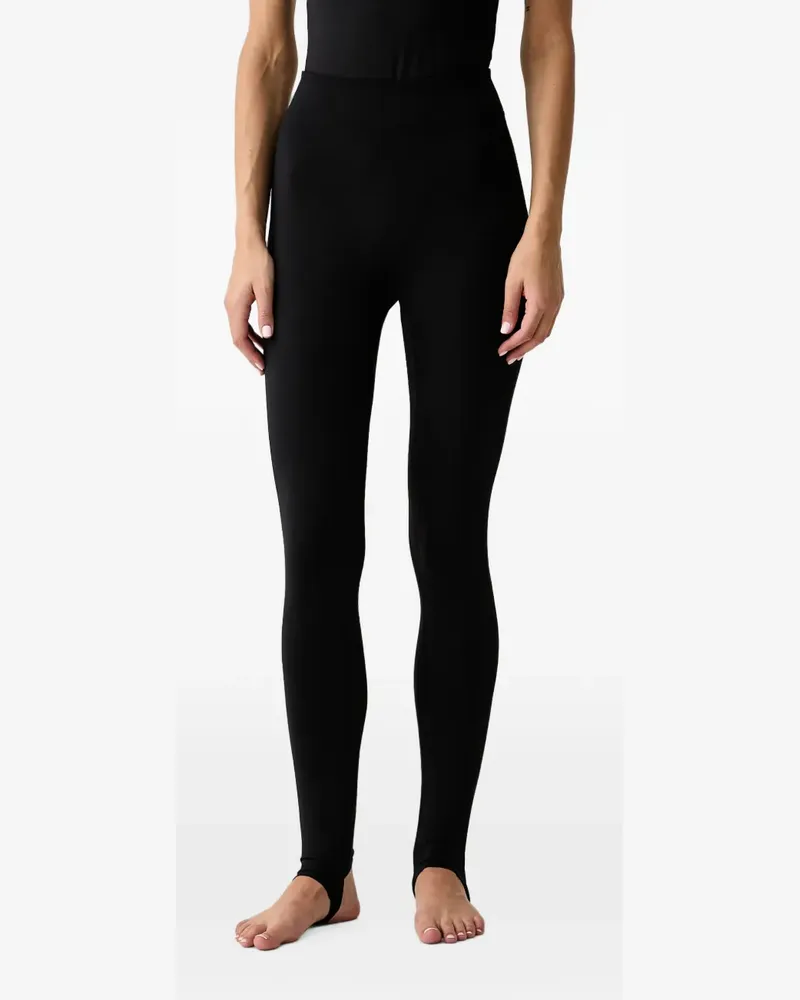 Casall Studio Leggings mit hohem Bund - Schwarz Schwarz