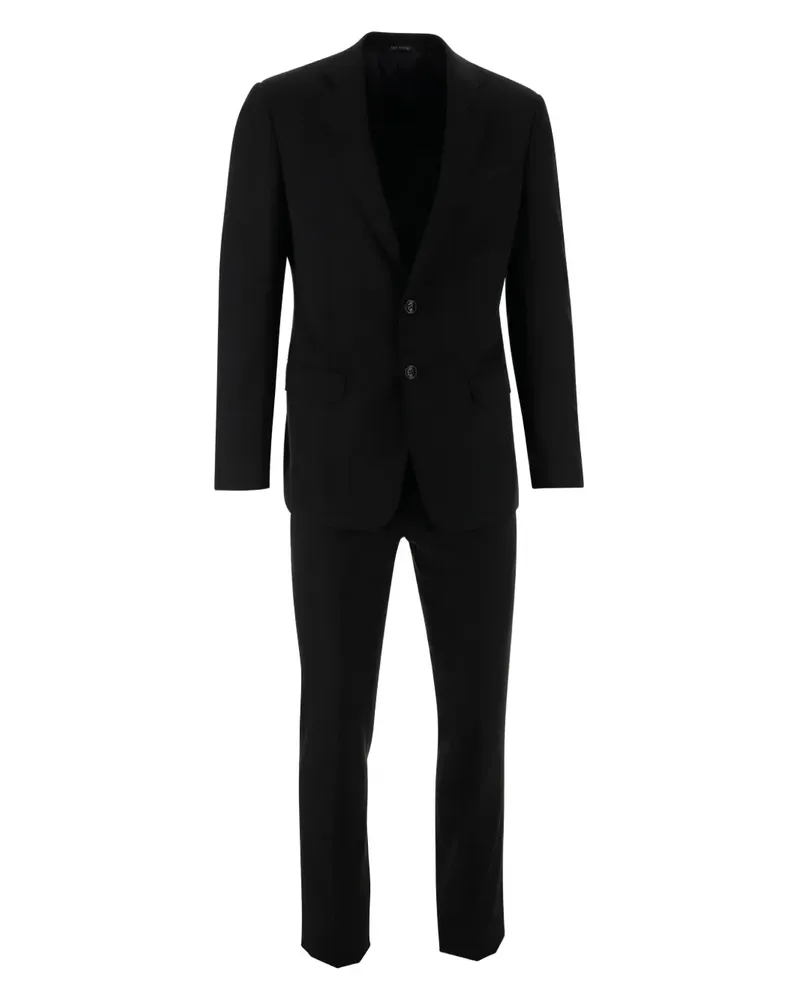 Giorgio Armani Zweiteiliger Anzug - Schwarz Schwarz