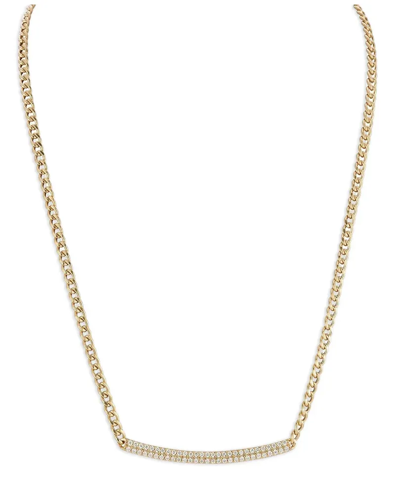 Dana Rebecca Designs Sylvie Rose Halskette mit Diamanten - Gold Gold