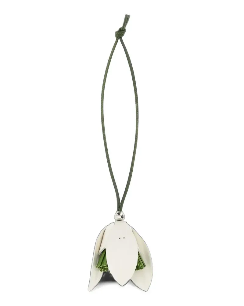 J.W.Anderson Snowdrop Taschenanhänger - Weiß Weiß