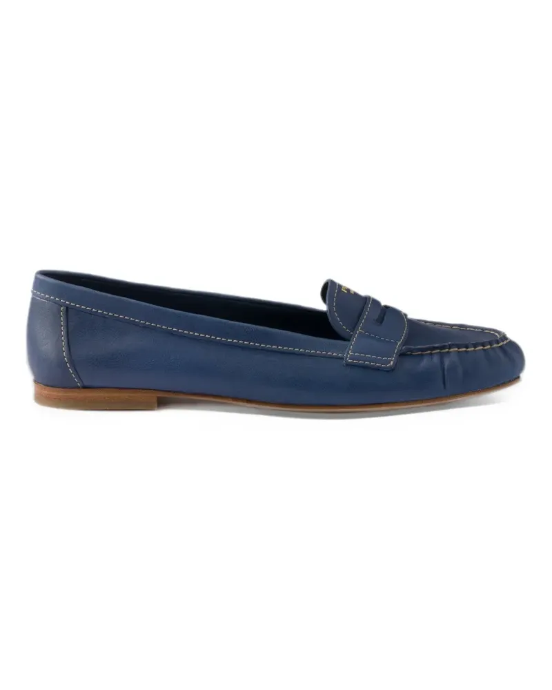 Prada Klassische Loafer - Blau Blau