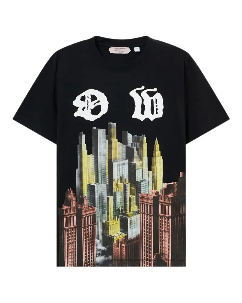 OFF-WHITE graphic-print Palace T-shirt - Schwarz Schwarz