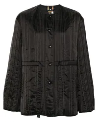 Paul Smith Shadow Stripe Steppjacke Schwarz