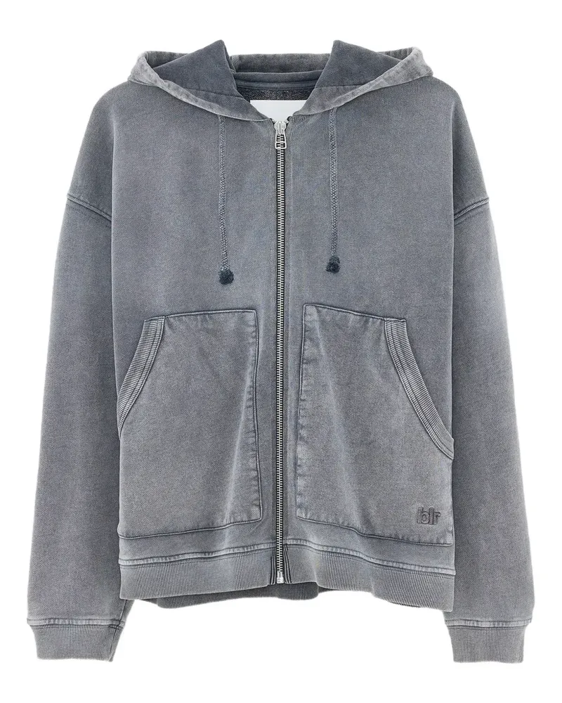 Bellerose Falkon Sweatshirt mit Reißverschluss - Grau Grau