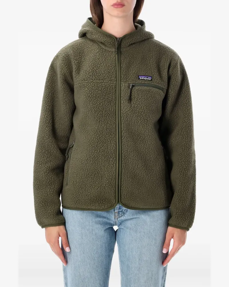 Patagonia Retro Pile Kapuzenjacke - Grün Grün