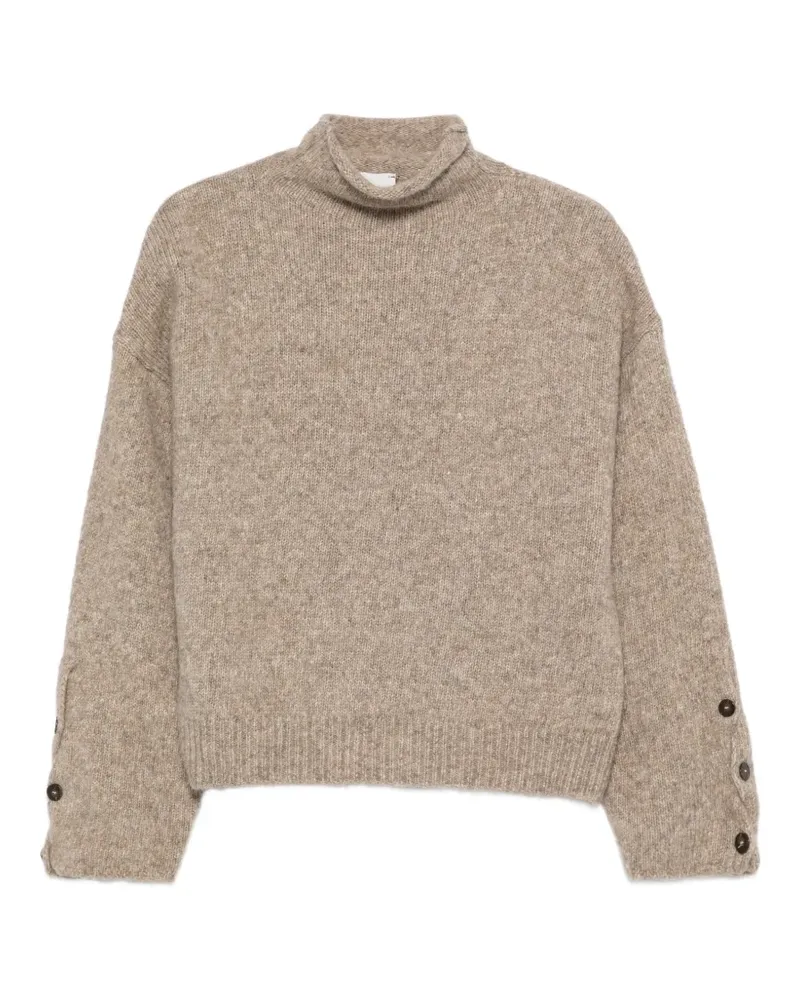ALYSI button-cuff turtleneck sweater - Braun Braun