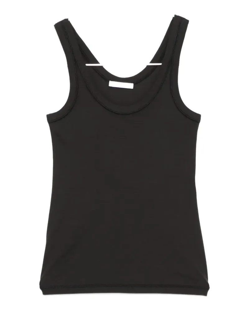 Christophe Lemaire cotton vest - Grau Grau