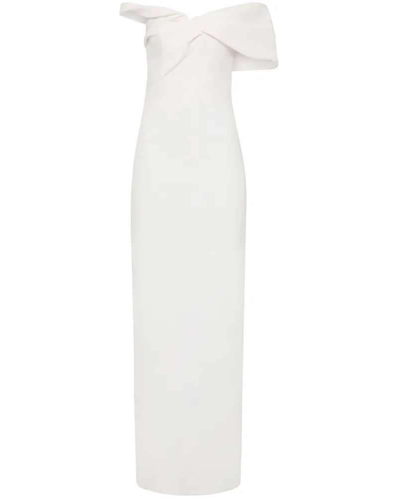 Rachel Gilbert Mattie Abendkleid - Weiß Weiß