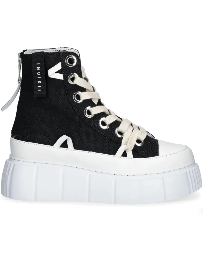 INUIKII Matilda Sneakers aus Canvas - Schwarz Schwarz