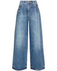 PURPLE BRAND Jeans mit weitem Bein Blau