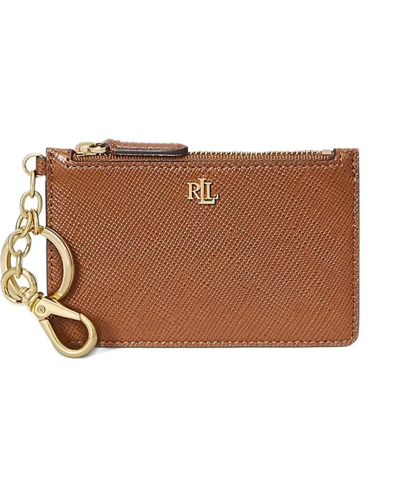 Ralph Lauren Kartenetui mit Schlüsselanhänger - Braun Braun