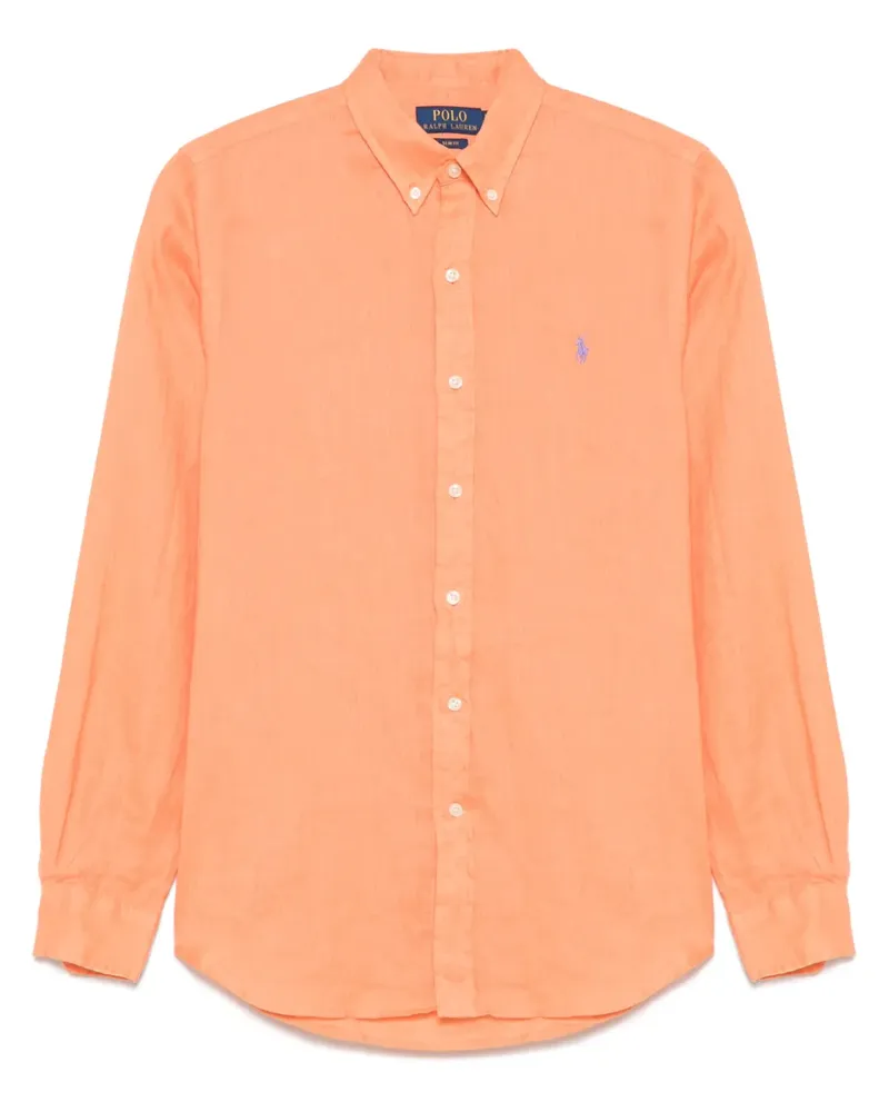 Ralph Lauren Hemd aus Leinen - Orange Orange