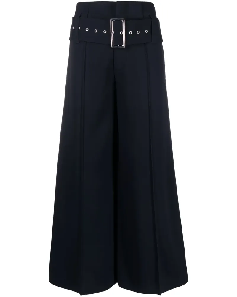 10 Corso Como Hose mit weitem Bein - Blau Blau