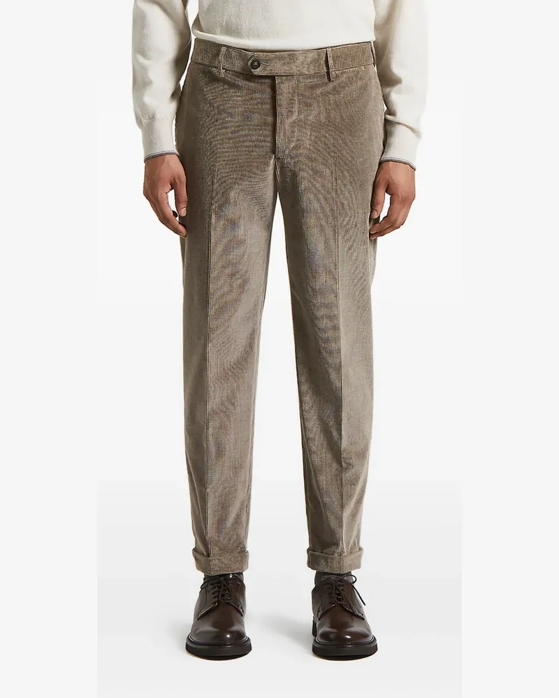 Peserico Hose aus Cord - Braun Braun