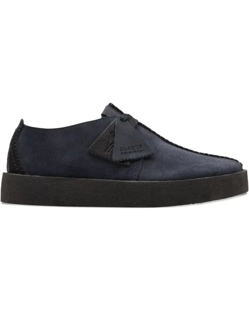 Clarks Trek Cup "Navy Blue/Suede" Desert-Boots - Blau Blau