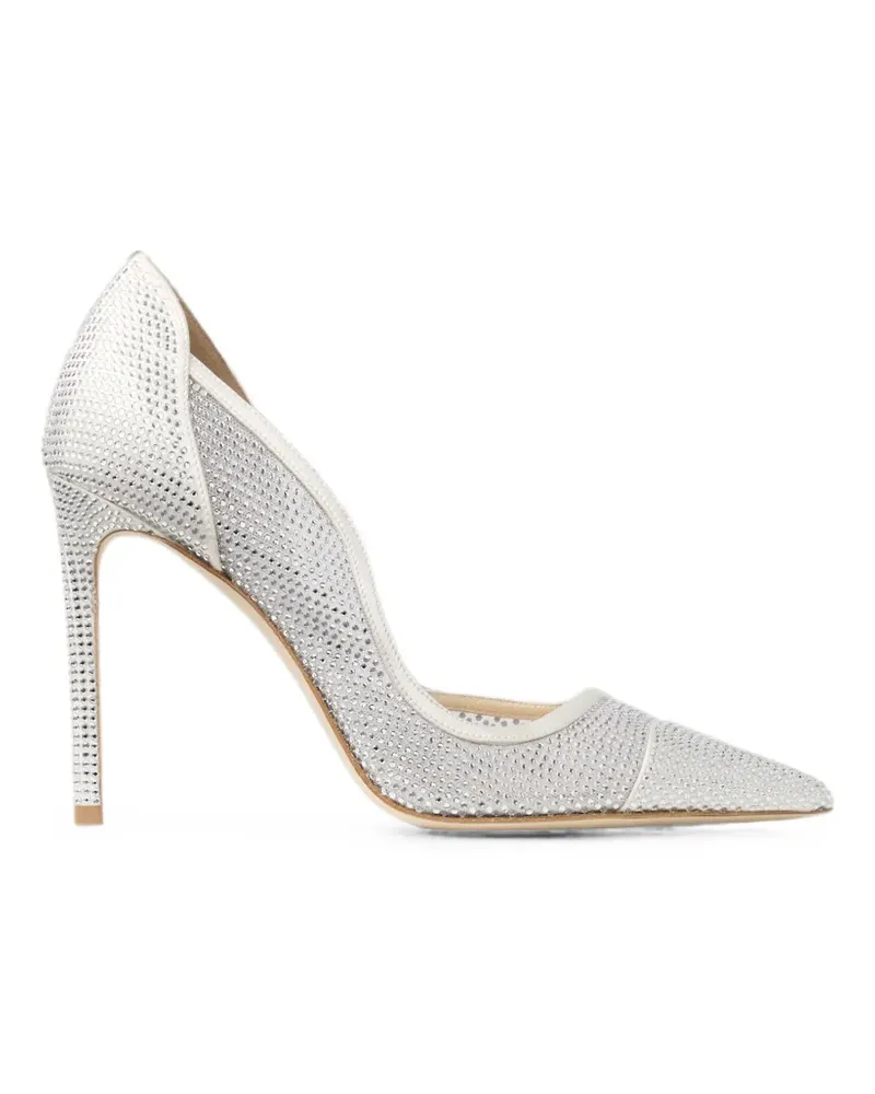 Jimmy Choo Brigitte Pumps mit Kristallen - Nude Nude