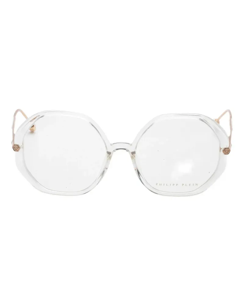 Philipp Plein geometric-frame glasses - Gold Gold