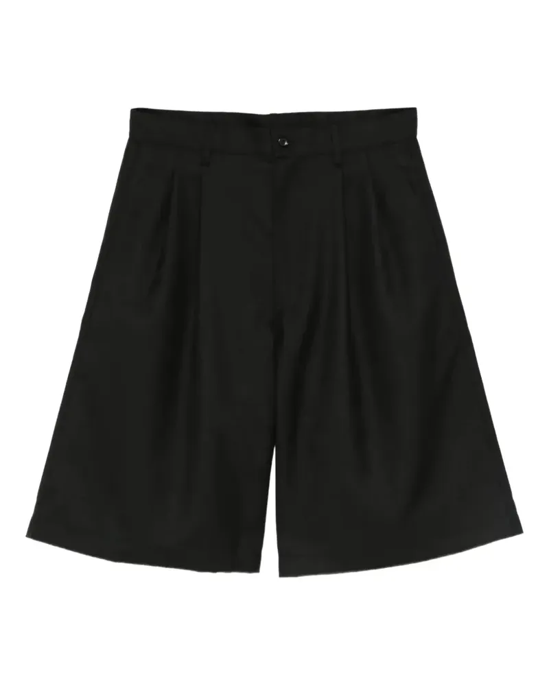 Comme des Garçons pleated-front shorts - Schwarz Schwarz
