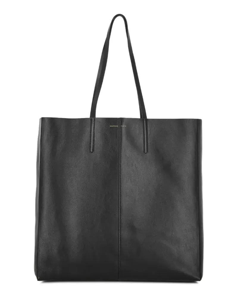 Carven Shopper mit Logo-Prägung - Schwarz Schwarz