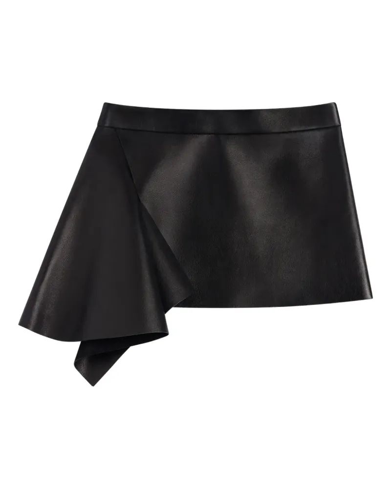 Givenchy Asymmetrischer Rock - Schwarz Schwarz