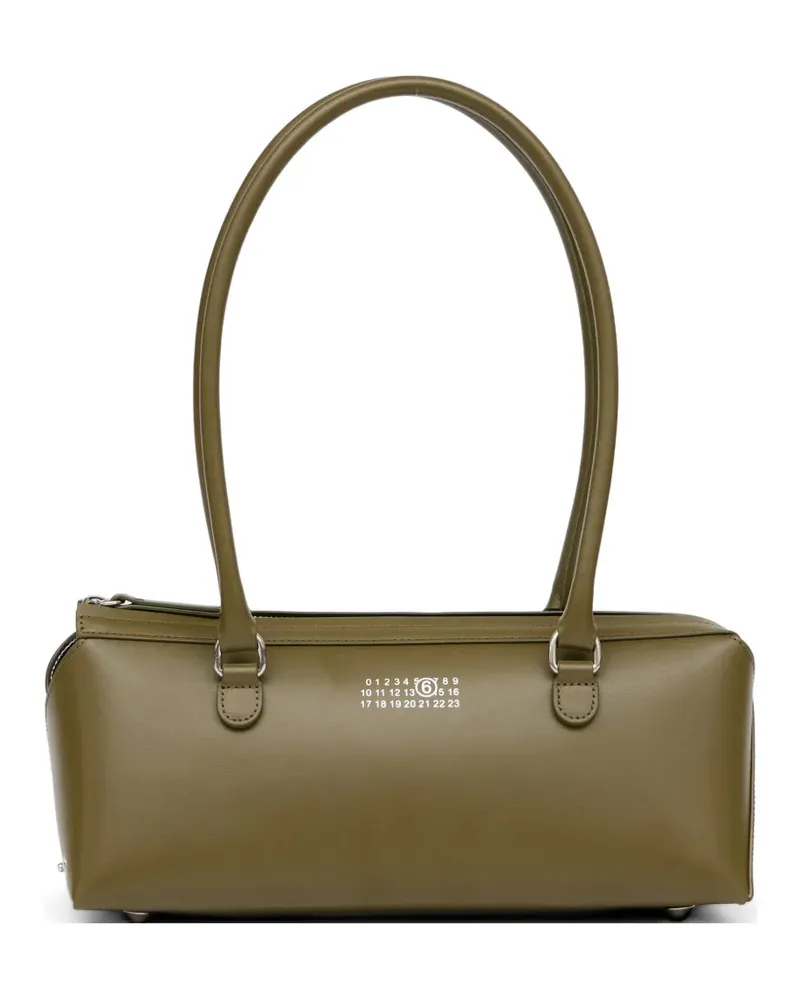 Maison Margiela Mittelgroße Bauletto J Schultertasche aus Leder - Grün Grün