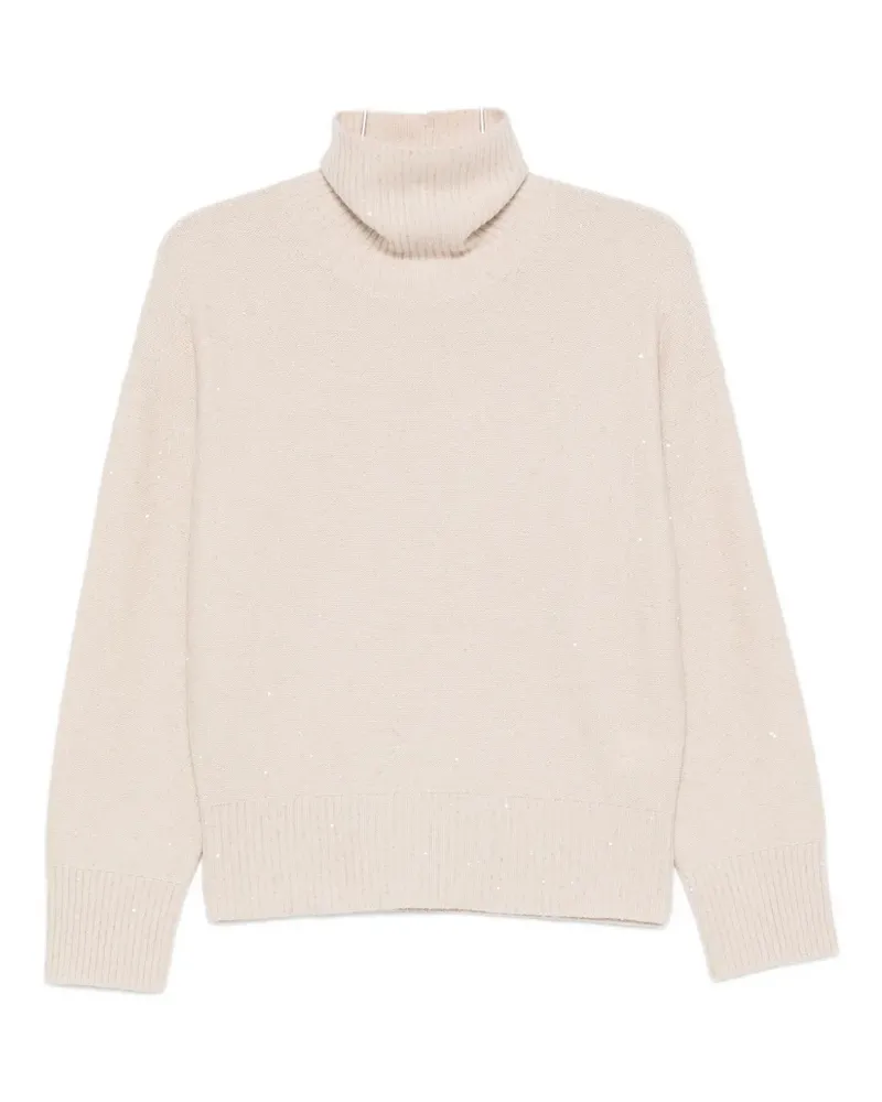 Fabiana Filippi Pullover mit Rollkragen - Nude Nude