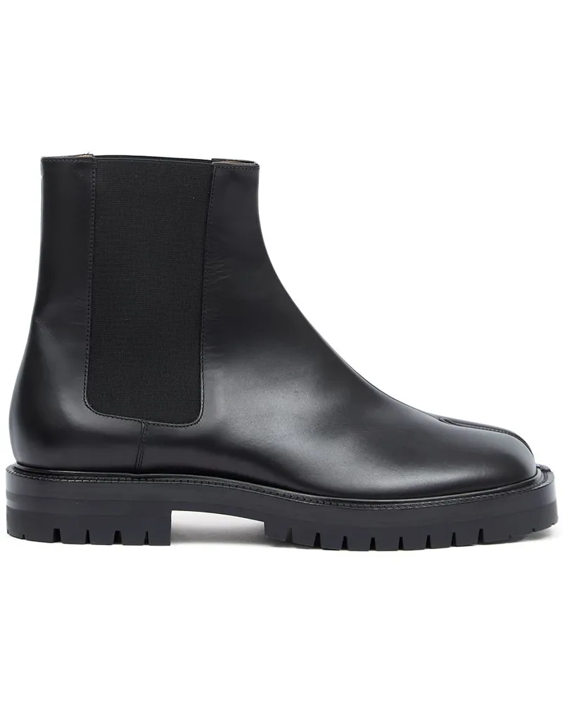 Maison Margiela Tabi Counti Chelsea-Boots - Schwarz Schwarz