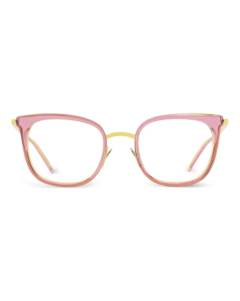 Pomellato Brille mit eckigem Gestell - Rosa Rosa