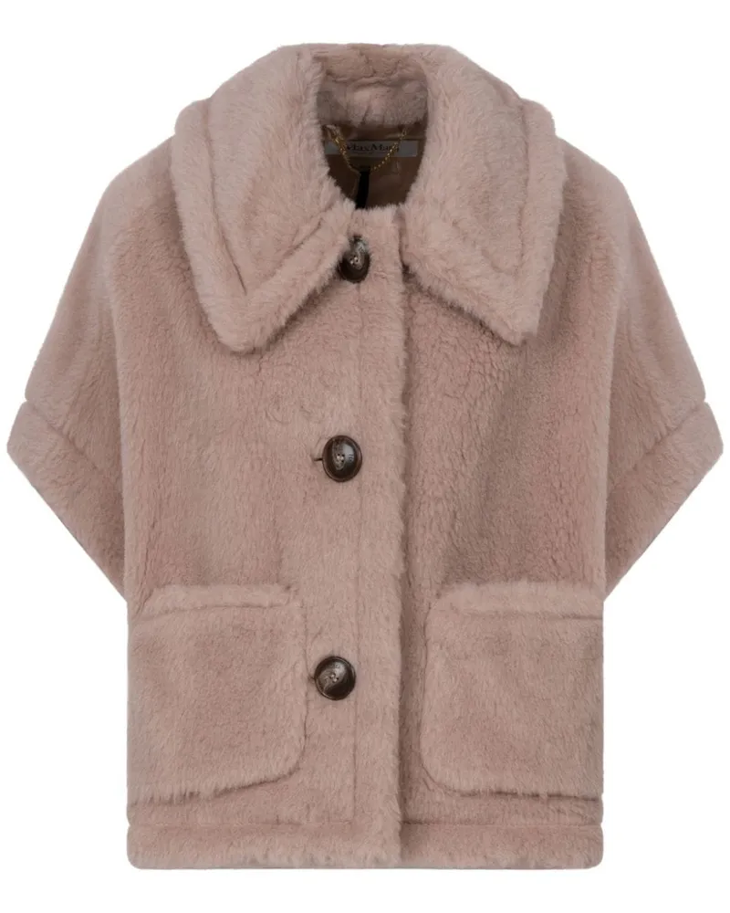 Max Mara Einreihiger Mantel - Nude Nude