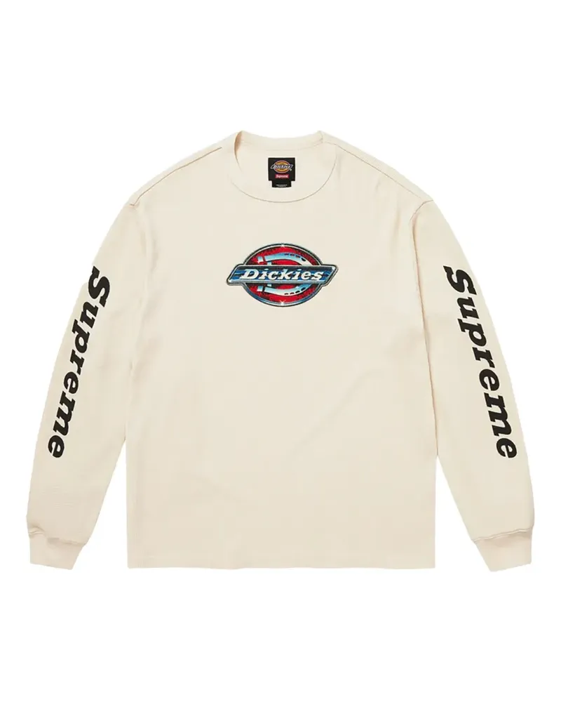 Supreme Being Dickies® Thermal sweatshirt - Weiß Weiß