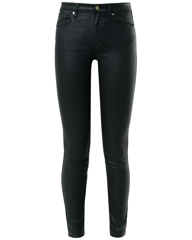 Armani Exchange Halbhohe Skinny-Jeans - Schwarz Schwarz