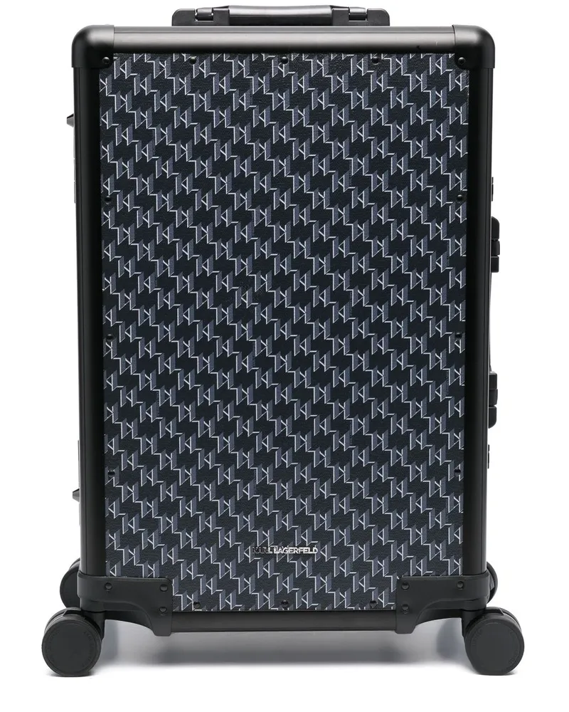 Karl Lagerfeld Reisetasche mit Logo-Print - Blau Blau