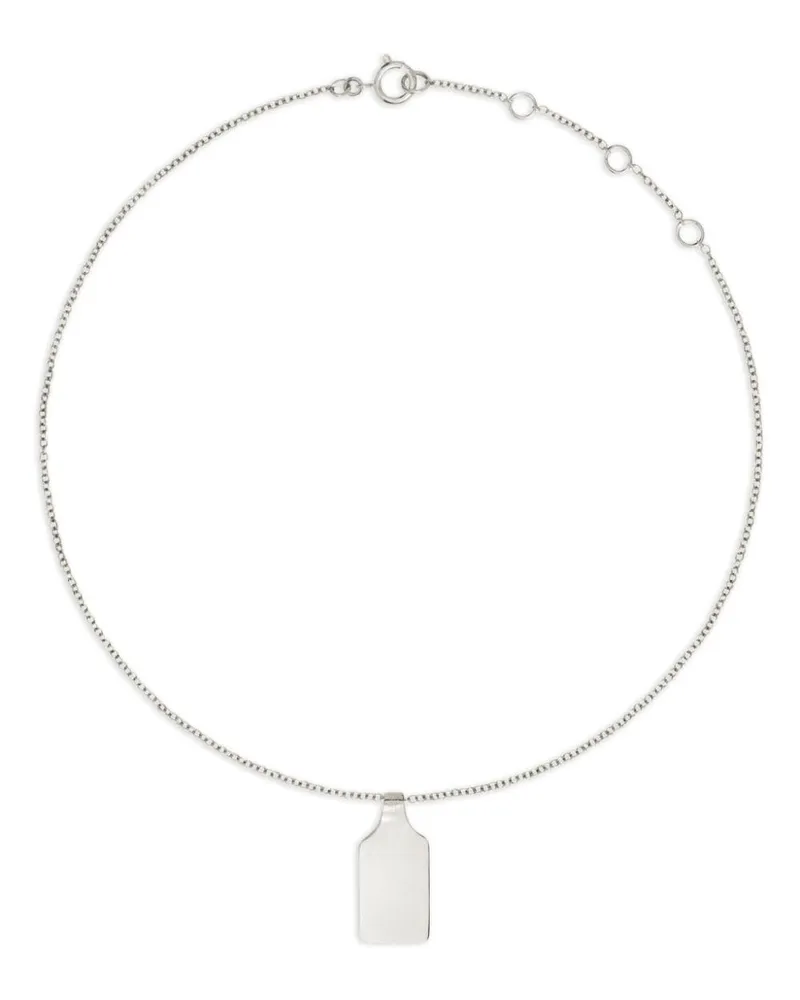 Courrèges Halskette mit Anhänger - Silber Silber