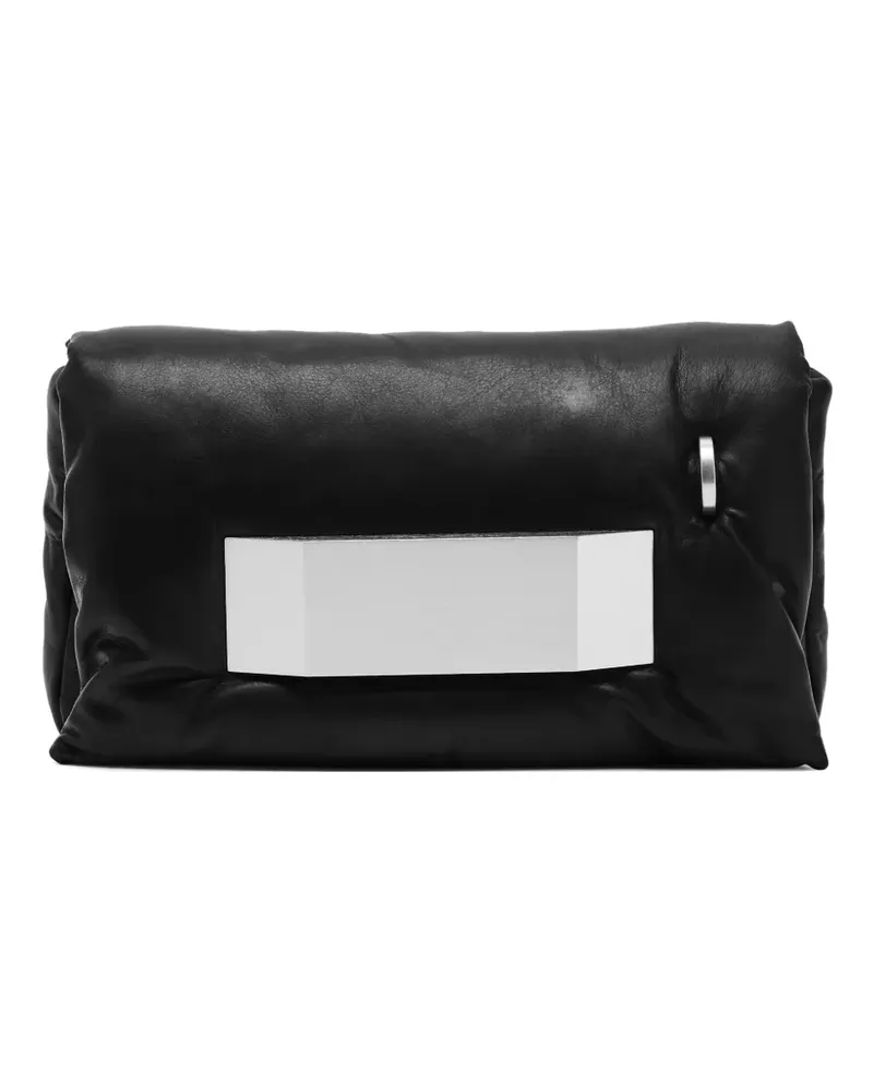 Rick Owens Pillow Griffin metal detail shoulder bag - Schwarz Schwarz