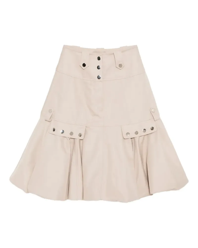 Rokh Midirock mit Puffsaum - Nude Nude