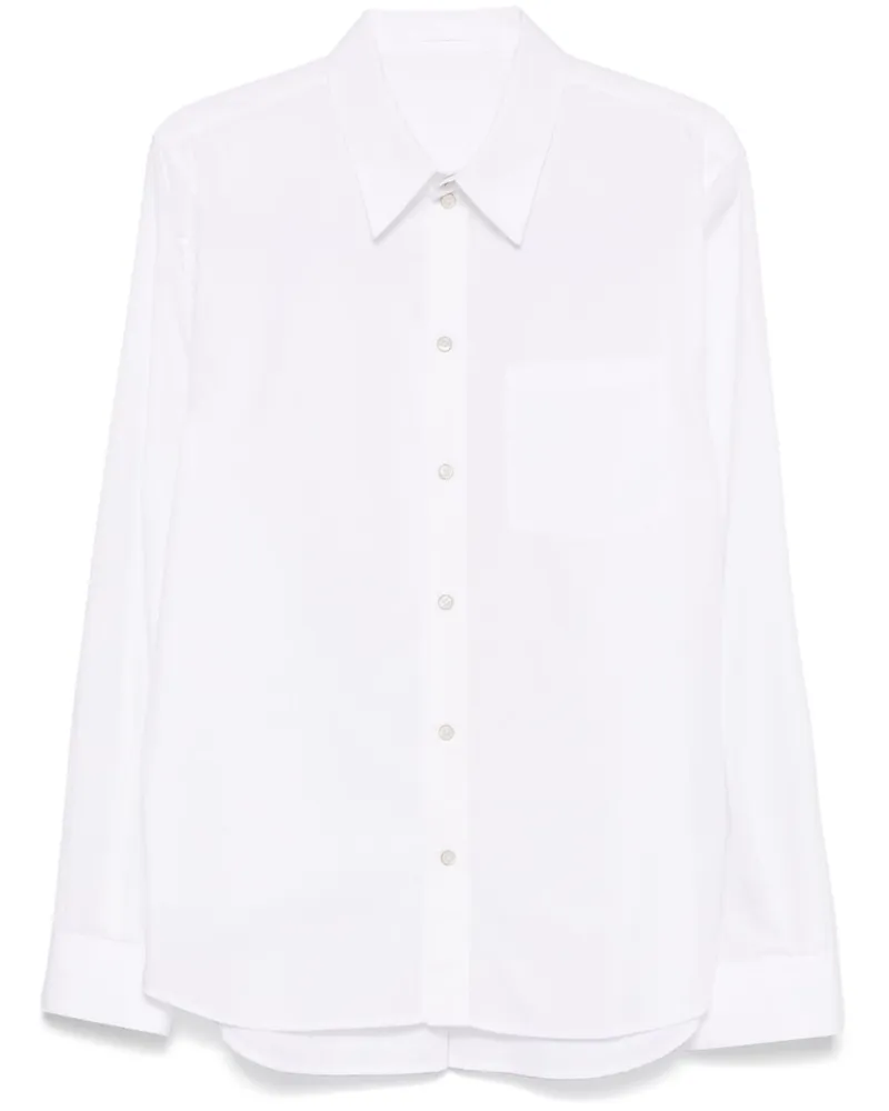 Helmut Lang Curved Classic Hemd - Weiß Weiß