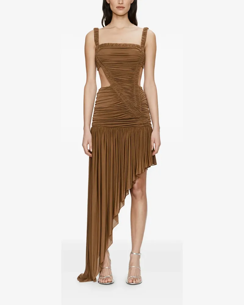 Christopher Esber Orion Oberteil mit Cut-Out - Braun Braun