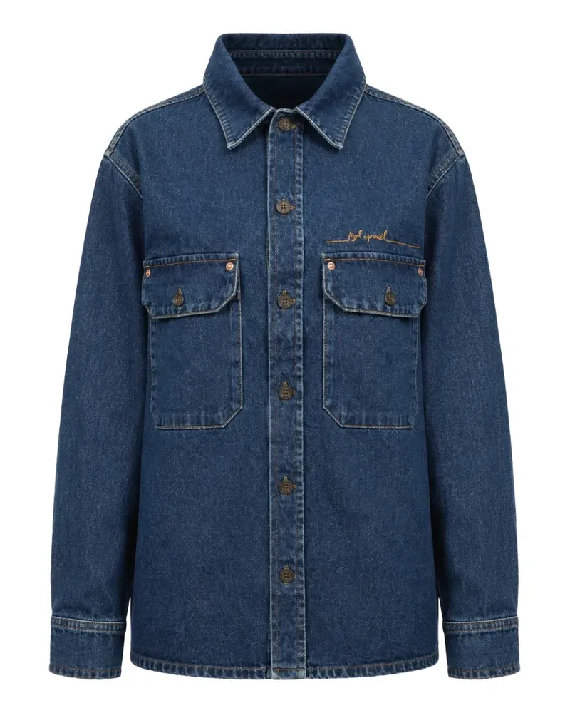 Yigal Azrouel Scottie denim jacket - Blau Blau