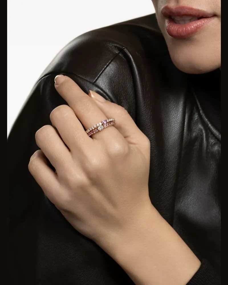 Roberto Demeglio pink sapphire diamond extensible ring - Rosa Rosa