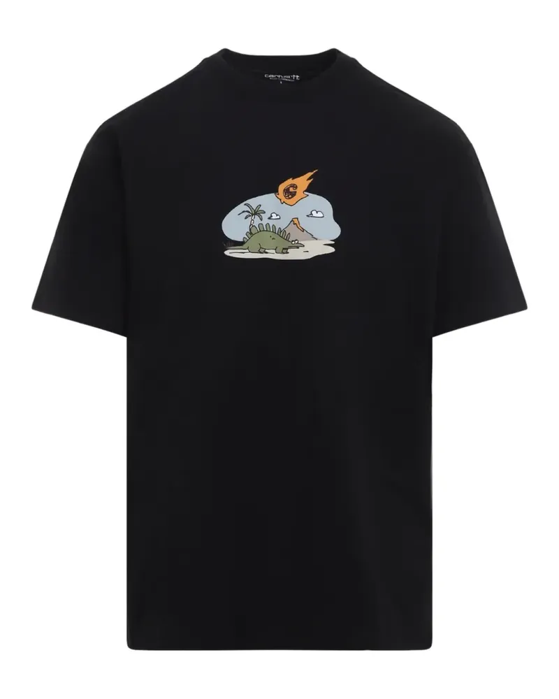 Carhartt WIP T-Shirt mit grafischem Print - Schwarz Schwarz