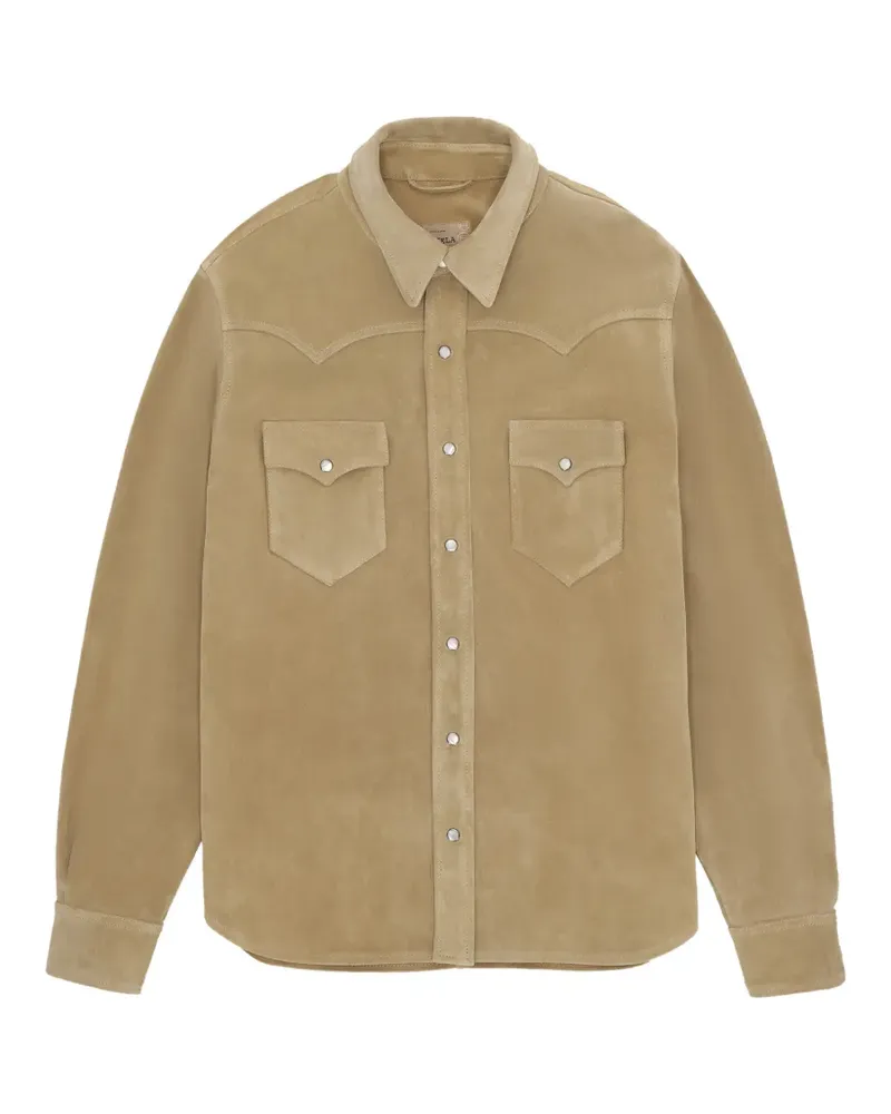 Fortela chest-pocket shirt - Nude Nude