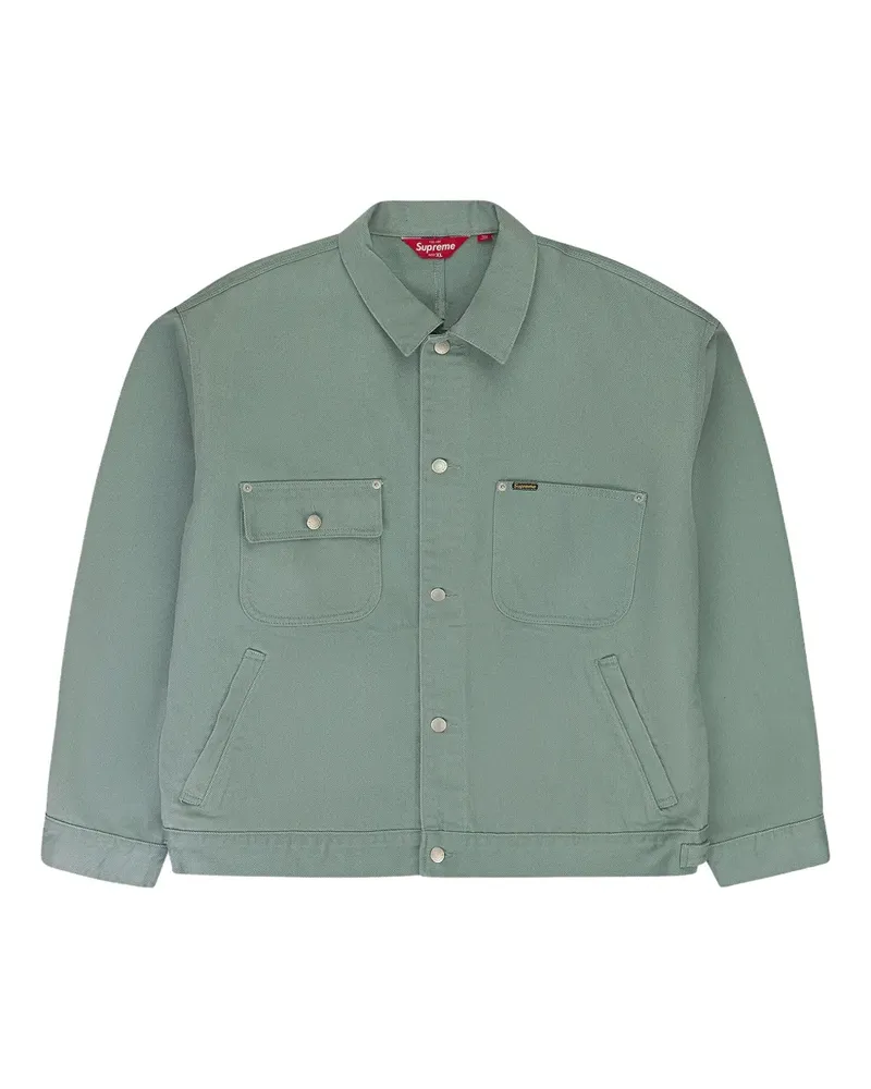 Supreme Being Chore denim jacket - Grün Grün